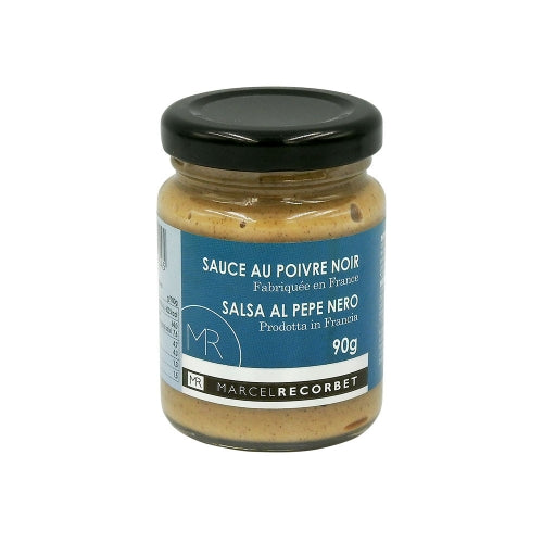 Sauce au poivre noir bocal 90g Marcel Recorbet