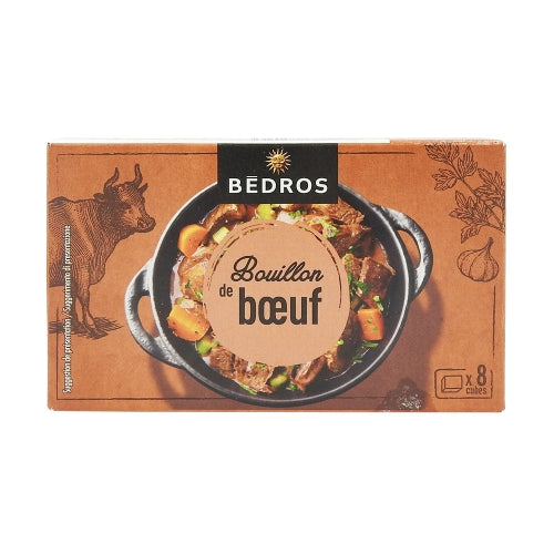Bouillon de boeuf paquet 80g Bédros