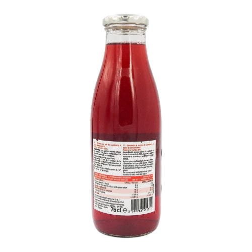 Boisson aux cranberries bouteille 75cl