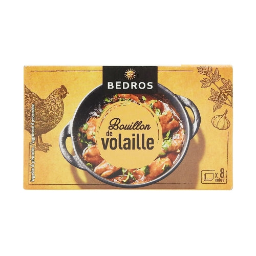 Bouillon de volaille paquet 80g Bédros