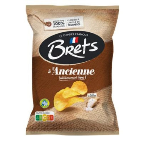 Chips à l'ancienne paquet 125g Brets