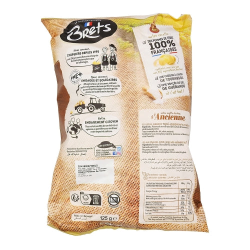 Chips à l'ancienne paquet 125g Brets