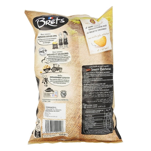 Chips barbecue paquet 125g Brets