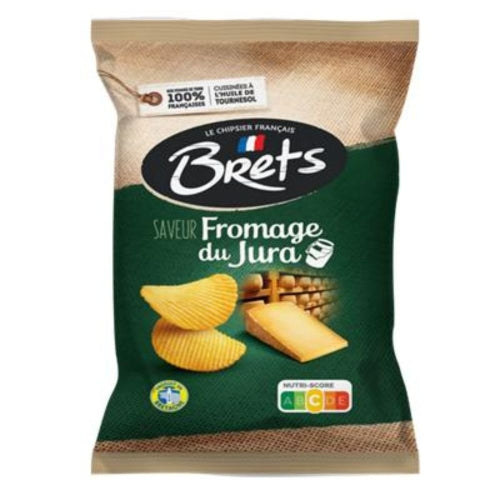 Chips fromage du Jura paquet 125g Brets