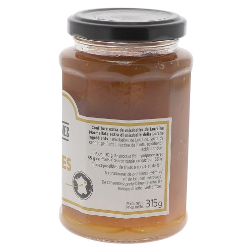 Confiture de mirabelles de Lorraine pot 315g