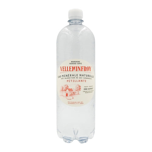 Eau pétillante bouteille PET 1l Velleminfroy