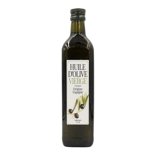 Huile d'olive vierge bouteille 75cl