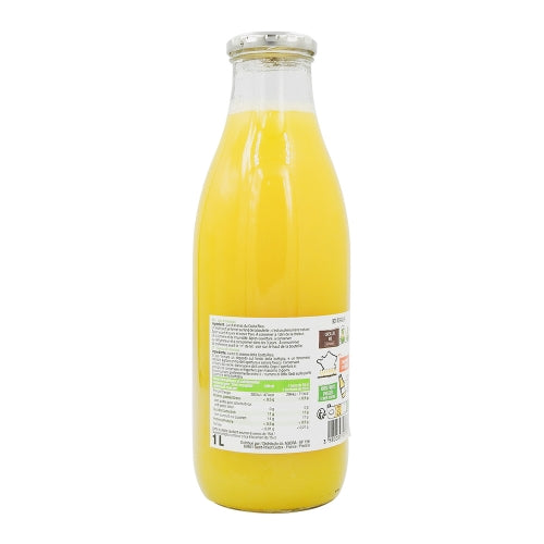 Pur jus d'ananas du Costa Rica bouteille 1l