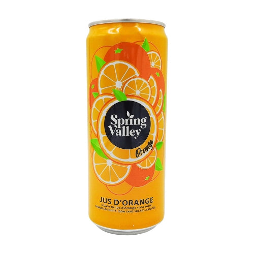 Jus d'orange 100% canette 33cl