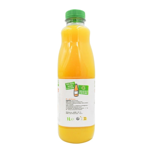Pack pur jus d'orange sans pulpe PET 1L
