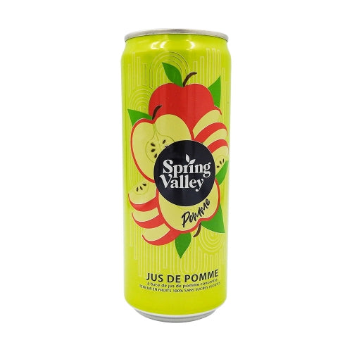 Jus de pomme 100% canette 33cl