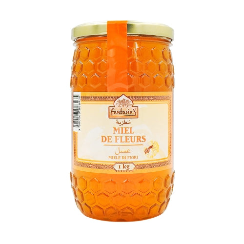 Miel de fleurs pot 1kg Fantasia