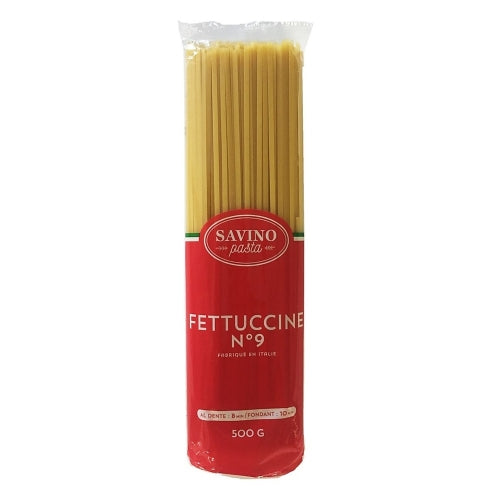 Pâtes Fettuccine n°9 pqt 500g Savino Pasta