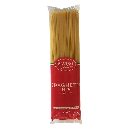 Pâtes Spaghetti n°5 pqt 500g Savino Pasta