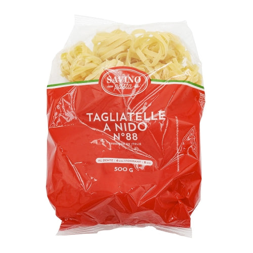 Pâtes Tagliatelles n°88 pqt 500g Savino