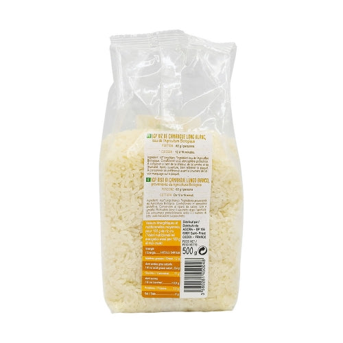 Riz long blanc de Camargue IGP BIO paquet 500g