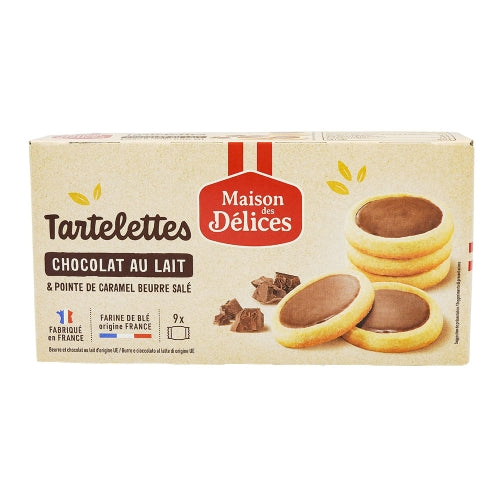 Tartelettes chocolat caramel boîte 125g